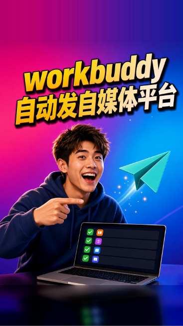 workbuddy自动发自媒体平台