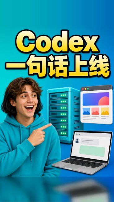 Codex一句话上线