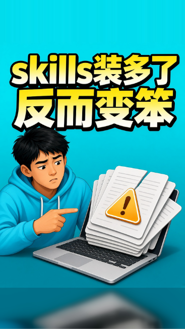 skills装多了反而变笨