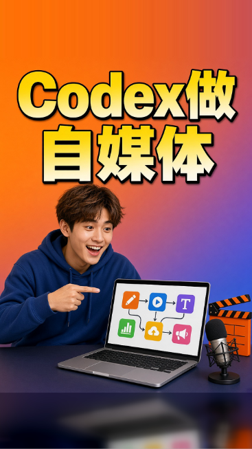 Codex做自媒体